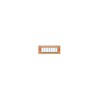 PLACCA  LIGHT 7 POSTI AMBRA OPALINO ( BTICINO cod. N4807AP )