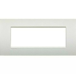 Bticino Light N4807OB Placca 7 Moduli Bianco Opale