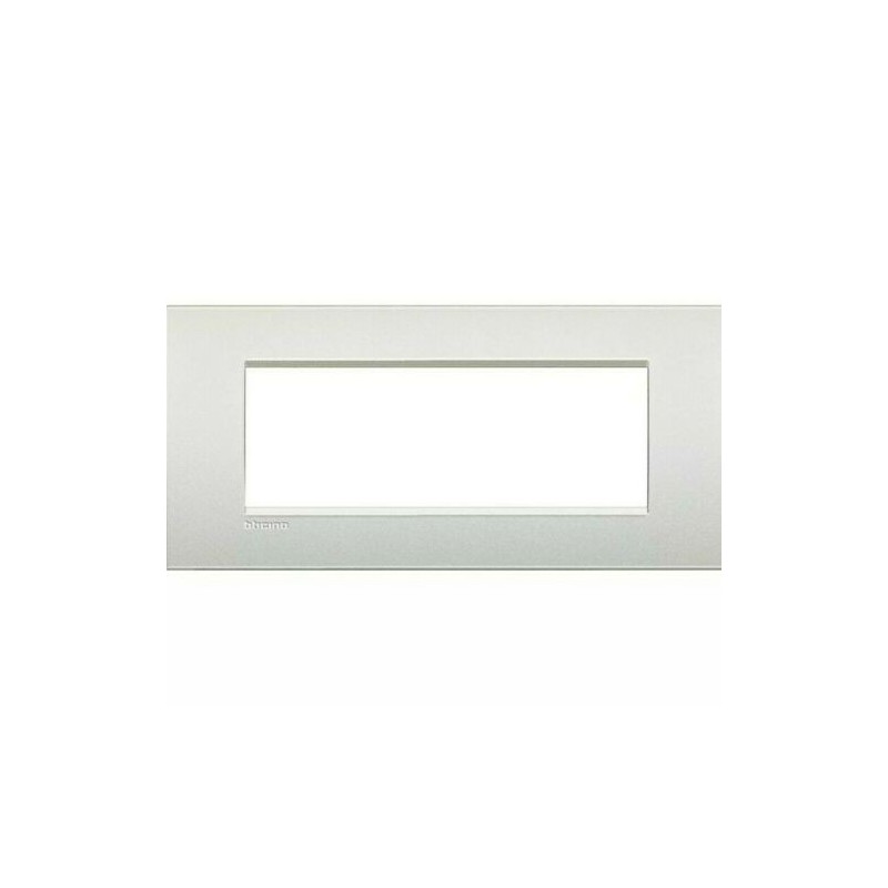Bticino Light N4807OB Placca 7 Moduli Bianco Opale