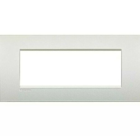 Bticino Light N4807OB Placca 7 Moduli Bianco Opale
