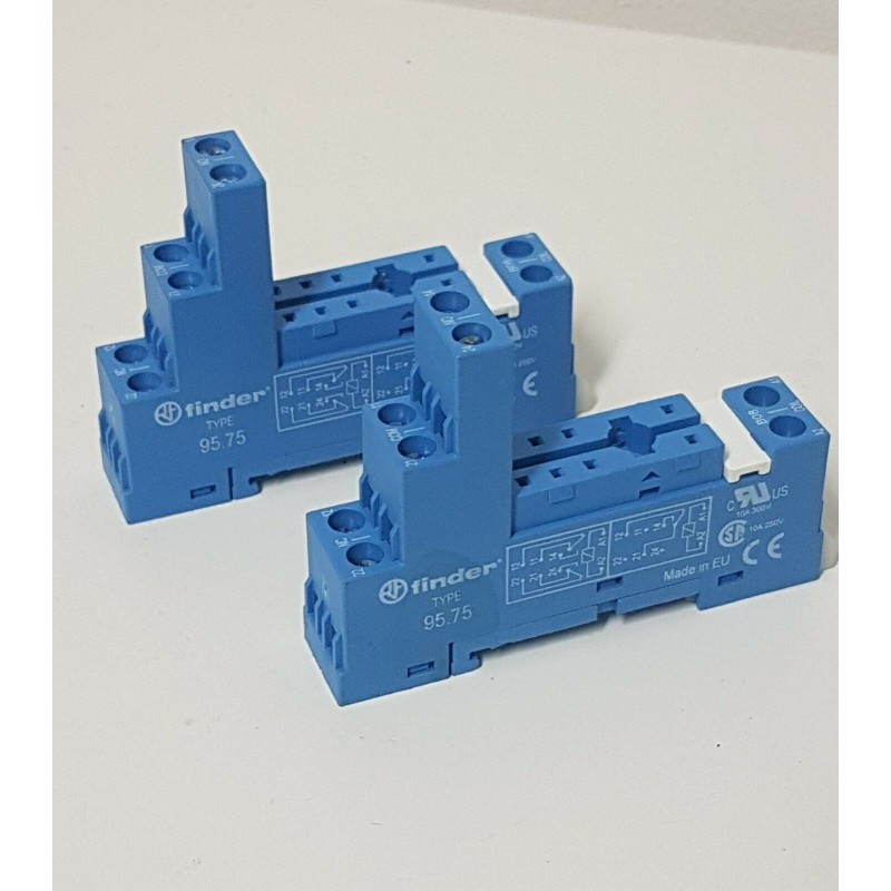 ZOCCOLO  RELE'  TYPE  95.75     10A-250V    NUOVO