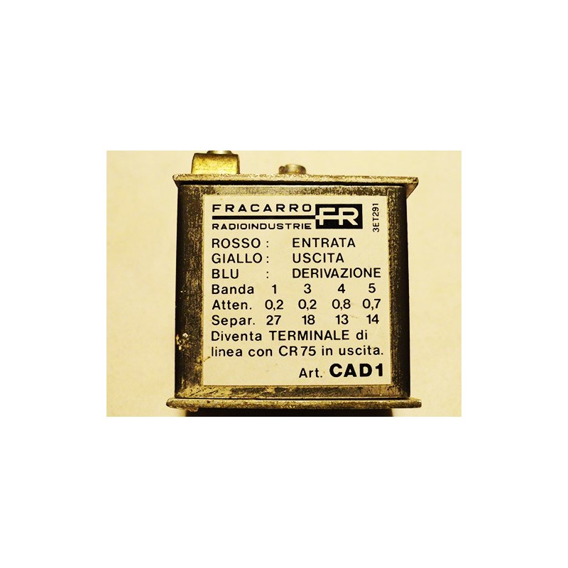 DERIVATORE / PARTITORE  CAD1  NUOVO