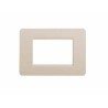 BTICINO MATIX AM4803CD PLACCA 3 MODULI COLOR CORDA   NUOVO