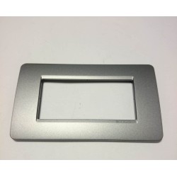 BTICINO SERIE MATIX AM4804IR PLACCA 4P COLOR IRON  NUOVO