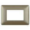 BTICINO MATIX PLACCA TITANIUM 3 POSTI AM4803TA  NUOVO