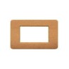 PLACCA COLOR SABBIA BTICINO MATIX AM4803SS  3 MODULI    NUOVO