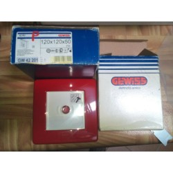 GEWISS - GW42201 CENTRALINO STAGNO PER EMERGENZA CON PULSANTE   NUOVO