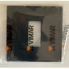 VIMAR 08605.N - PLACCA 1 POSTO X SCATOLA TONDA ALLUMINIO NERO SERIE 8000  NUOVO