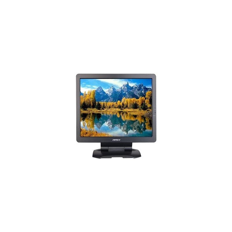 Monitor a schermo piatto LCD TFT Emprex LM-1702 da 17 pollici (nero)