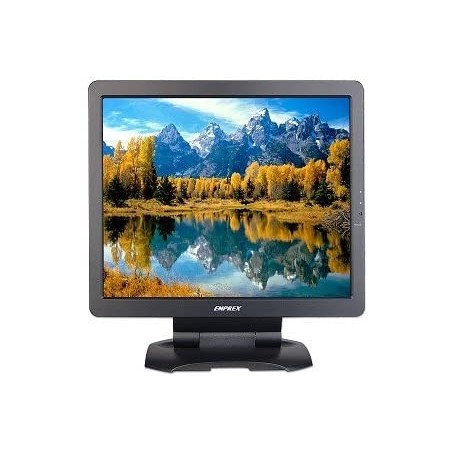 Monitor a schermo piatto LCD TFT Emprex LM-1702 da 17 pollici (nero)