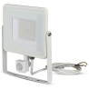 V-TAC PRO VT-50-S FARO LED CHIP SAMSUNG 50W BIANCO CON SENSORE DI MOVIMENTO - SKU 467