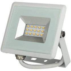 V-TAC VT-4011 faro led smd 10W bianco freddo 6500K E-Series ultra slim bianco IP65 - SKU 5945