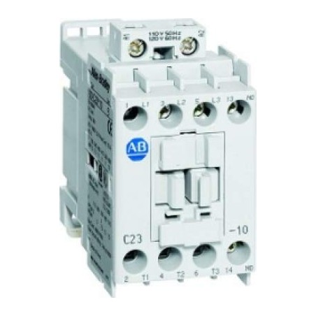 Contattore Allen Bradley, serie 100C, 3 poli, contatti 3 NA, 16 A, 7,5 kW, bobina 230 V c.a.
