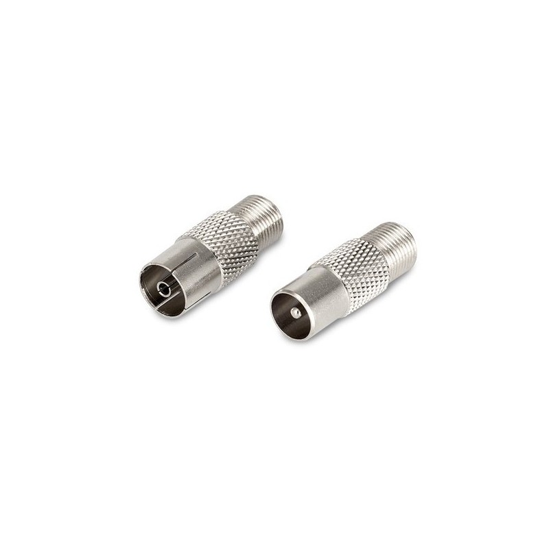 Adattatori   SATAD02  f iec m + f iec f   NUOVO