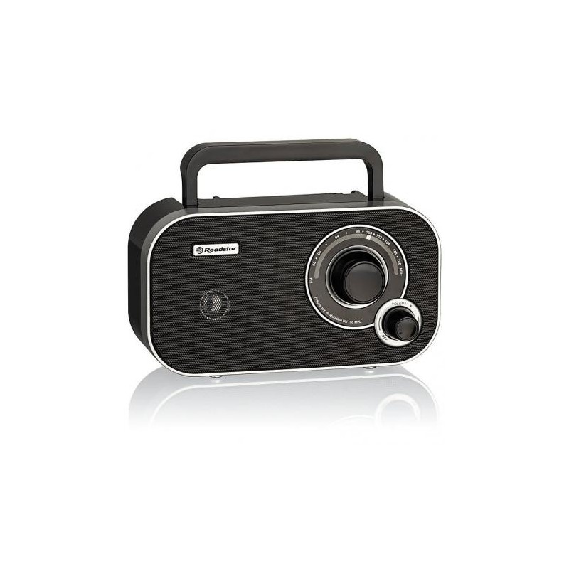 ROADSTAR Radio Portatile Analogica FM a batterie Colore NERO -TRA-2235