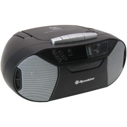 Roadstar RCR-777UD+ piatto audio Giradischi con trasmissione a cinghia Nero