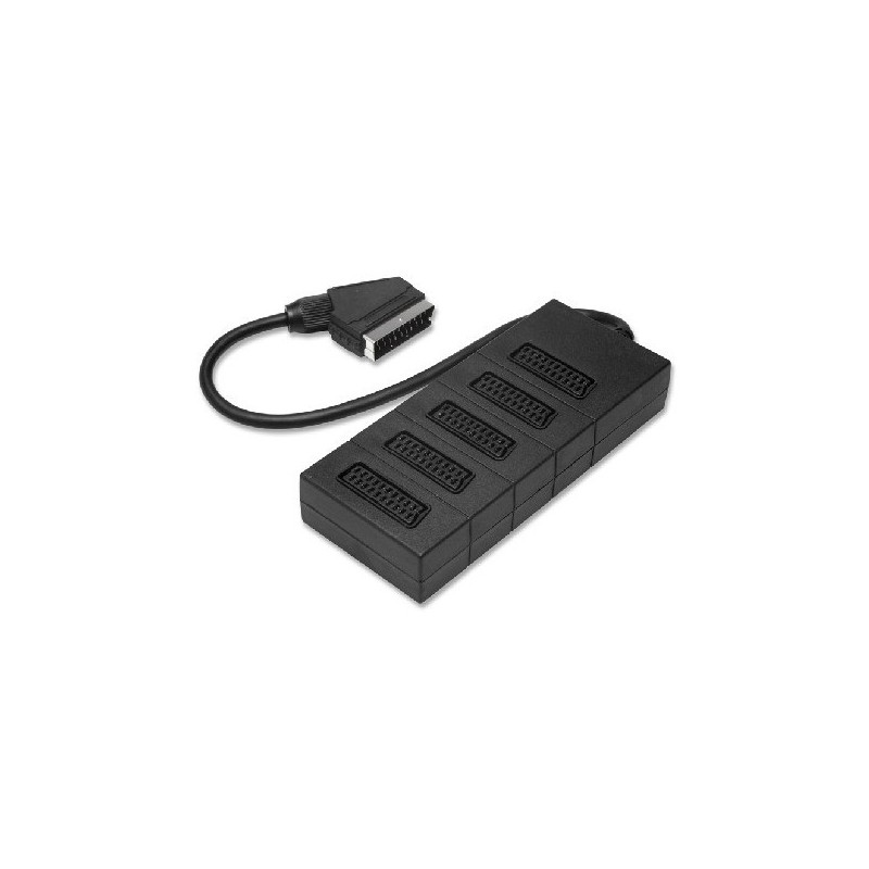 Ciabatta multipresa scart a 5 prese 21 poli - 0,5 mt  COD 11/20 NUOVO
