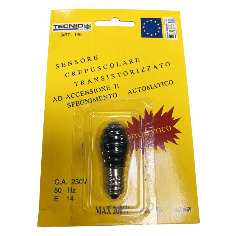 Sensore Crepuscolare Transistorizzato   ART 140 NUOVO