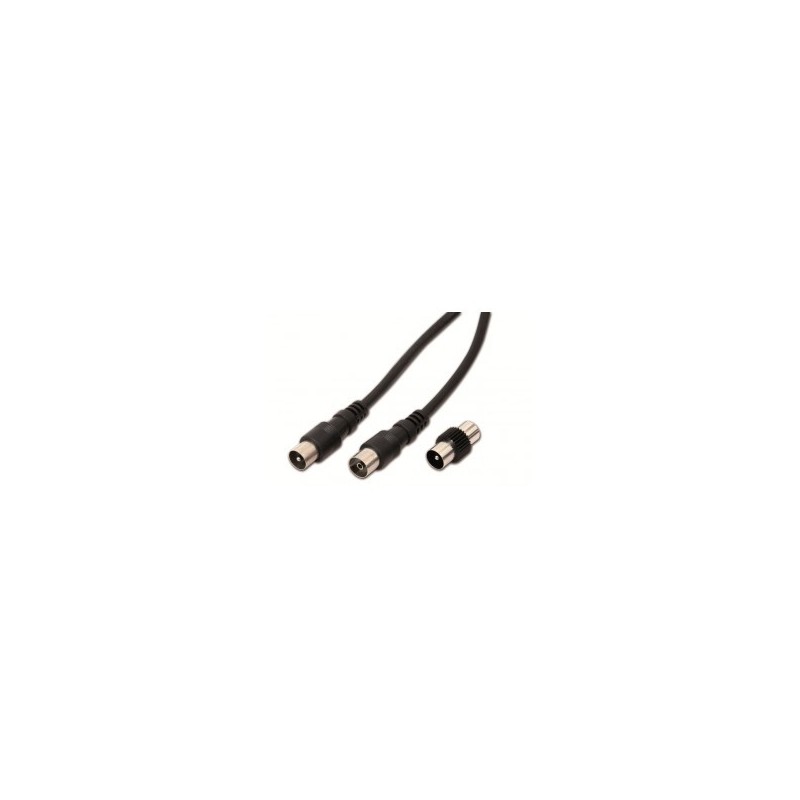 Cavo antenna spina presa maschio femmina IEC 75 OHM 3 mt   COD  9/30   NUOVO