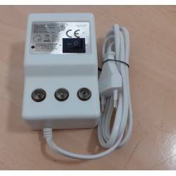 AMPLIFICATORE PER SEGNALI D'ANTENNA A 2 USCITE COD AMP10 NUOVO