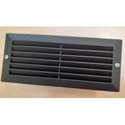 RENOIR IMEX APPARECCHIO DA INCASSO CORPO IN ALLUMINIO ART 804/3 NERO/BLACK  NUOVO