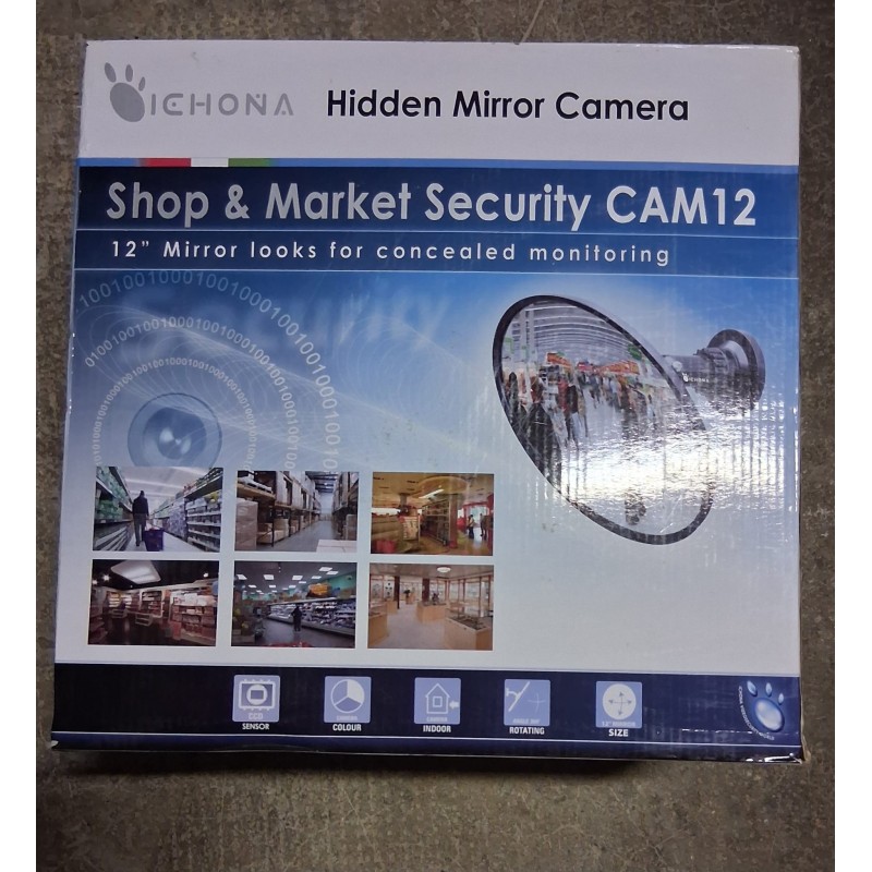 Telecamera Hidden Mirror Camera  a specchio  Cam 12   nuovo