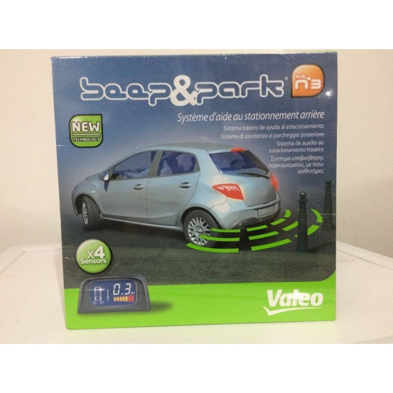 VALEO Beep & Park Posteriore Sensore di parcheggio KIT RETROMARCIA distanza SCHERMO n3-632002