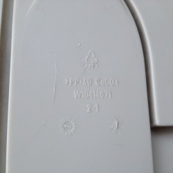 VASCHETTA PER DETERSIVO  COD  W10414671  MOD WHIRLPOOL  DLC8012  USATO