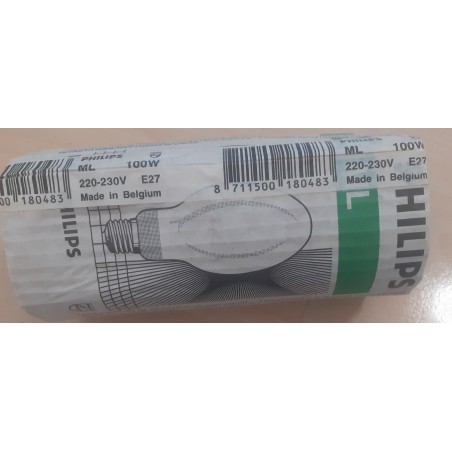 LAMPADINA PHILIPS ML 100W  220/230V  E27  NUOVA
