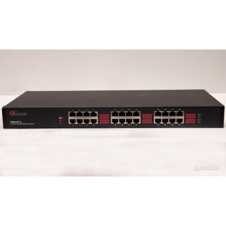 Switch di rete 24 porte "Hamlet", modello HN24GTX,