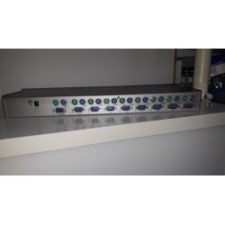 Aten Master View Plus - 8 port USB PS/2 VGA KVM Switch - Mod. CS88A