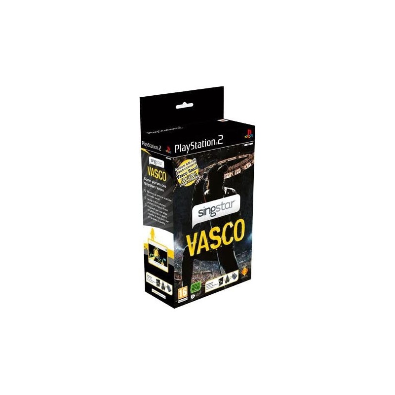 Sony Singstar Vasco con 2 microfoni per PlayStation 2 PS2