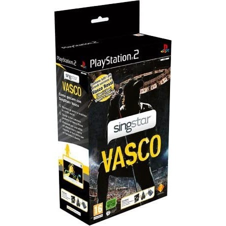Sony Singstar Vasco con 2 microfoni per PlayStation 2 PS2