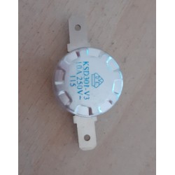 TERMOSTATO COMPATIBILE COD 28204152  KSD301 CQC 115° GRADI 250V 10A FUSIBILE TERMICO RELE TERMICO SENSORE  NUOVO
