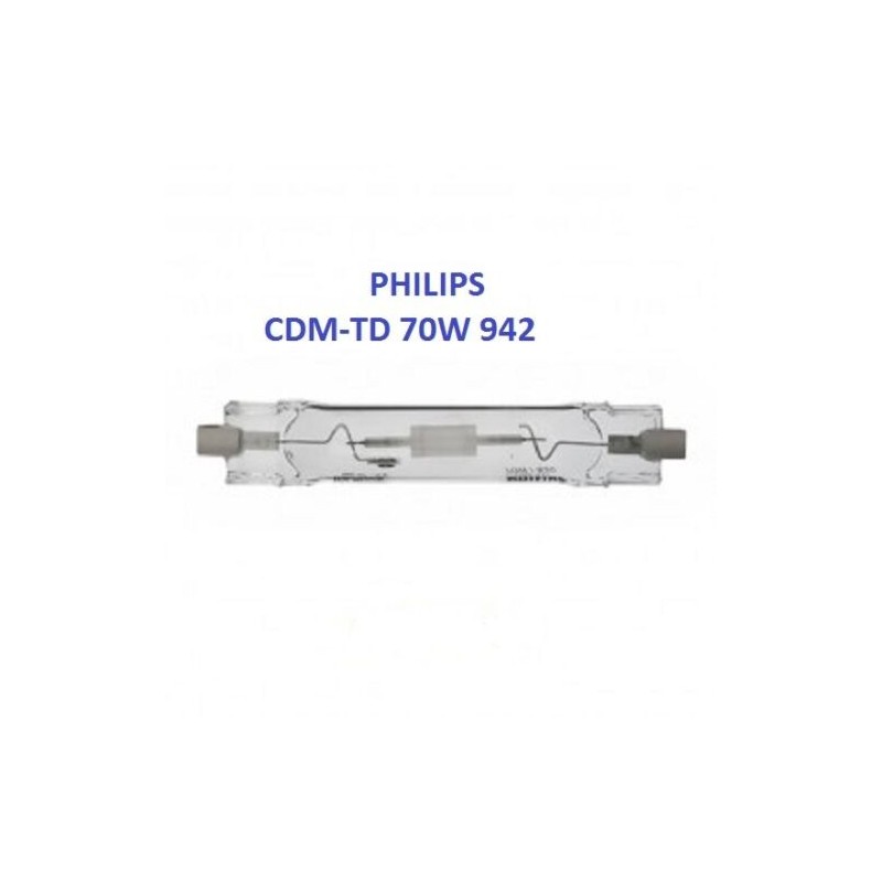 LAMPADA PHILIPS MASTERColour CDM-TD 70W/942 RX7S 1CT A SCARICA