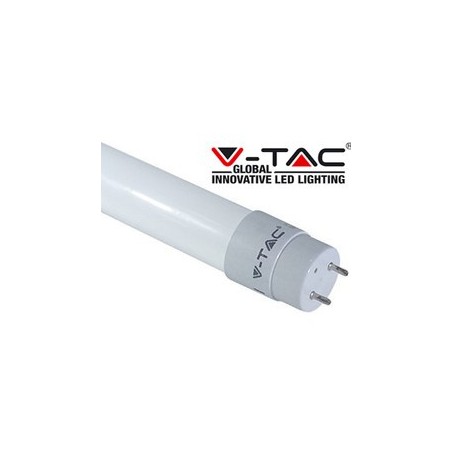 TUBO LED NANO-PLASTIC 22W T8 G13 160° 150CM - BIANCO NATURALE 4000K V-TAC MOD. VT-1577 - SKU 6309
