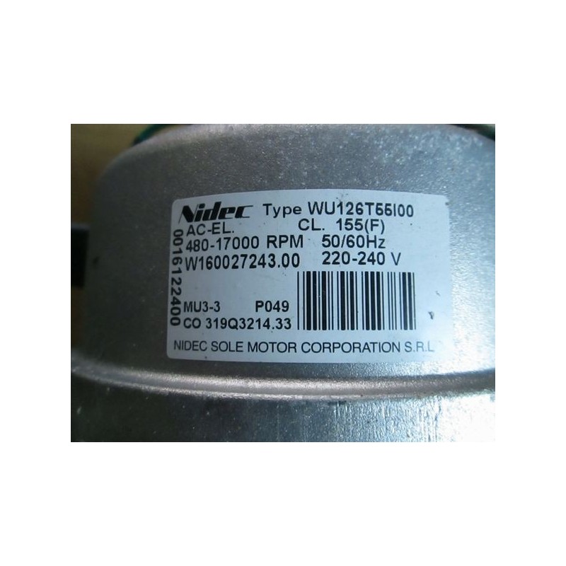 MOTORE PER LAVATRICE INDESIT IWC 81251B EU COD W160027243.00 COD PROD 482000030873  USATO