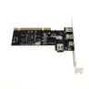 Scheda PCI FIREWIRE 3+1 (4-Port) PCI controller Fire Wire 1394   CHIPSET:   VIA VT6306  NUOVO