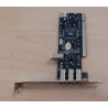 Scheda PCI FIREWIRE 3+1 (4-Port) PCI controller Fire Wire 1394   CHIPSET:  VIA VT6306  NUOVO
