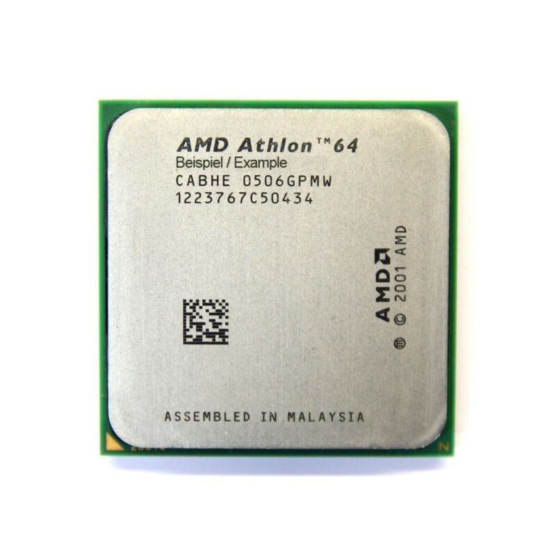 PROCESSORE AMD Athlon 64 3200 - 2 GHz  (ADA3200DAA4BP) SOCKET 939  USATO