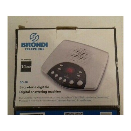 Segreteria telefonica Brondi SD-10  NUOVO
