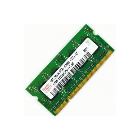 MEMORIA SODIMM Hynix 1 GB 2RX16 PC2 – 5300s-555 – 12  NUOVO