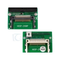 Adattatore compact flash doppio a ide 3.5" connettore maschio NUOVO