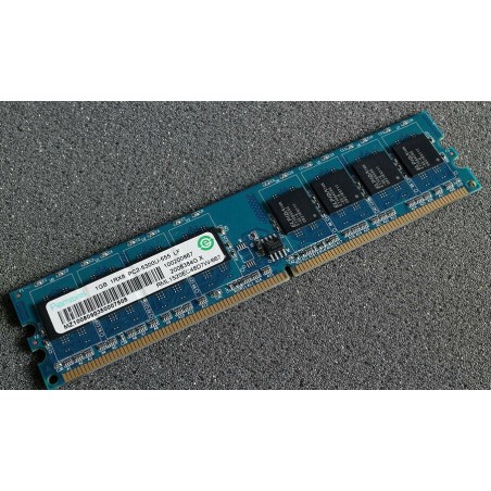 MEMORIA RAM - Ramaxel RML1520EC48D7W-667 1GB PC2-5300U-555 DDR2-667Mhz  USATO