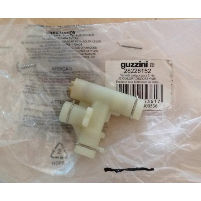 GUZZINI - VALVOLA ANTIGOCCIA A 3 VIE COD 28228152 COMPATIBILE CON 52 COLORI E ALTRI  NUOVO