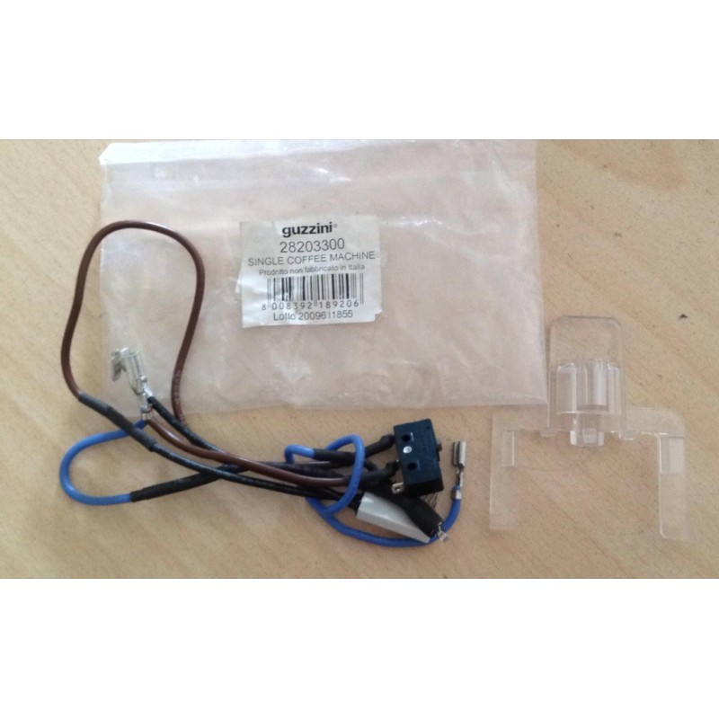 GUZZINI - CABLAGGIO CON SPIA E MICRO SWITCH (SC7303 10.1A 125VAC) COD 28203300 COMPATIBILE CON 52 COLORI E ALTRI   NUOVO