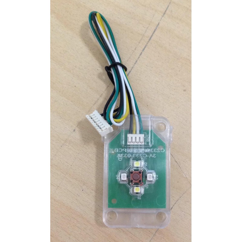 GUZZINI - PCB PULSANTE MACCHINA CAFFE' COD 28226452 COMPATIBILE CON 52 COLORI E ALTRI  NUOVO