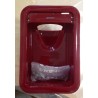 GUZZINI - RICAMBIO ANTERIORE MACCHINA CAFFE' COLORE ROSSO COD 28202355  NUOVO