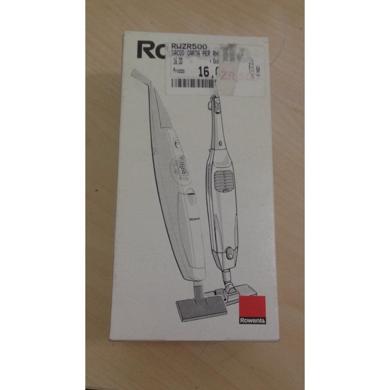 SACCHETTI ASPIRAPOLVERE ROWENTA SERIE RH 500 (COD ZR 500) - 10 PEZZI  NUOVO