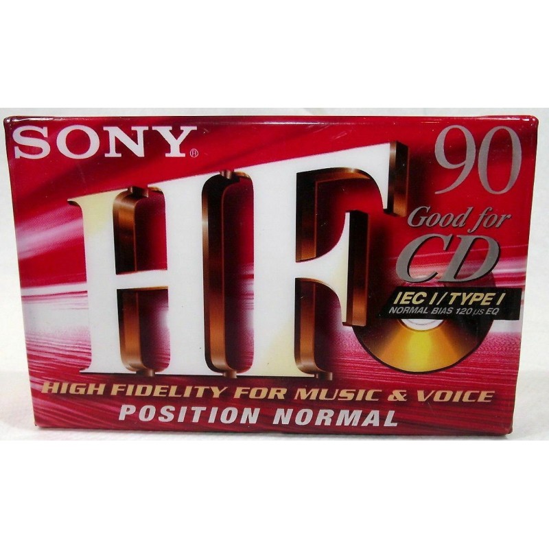 CASSETTE  SONY 2x 90 minuti Position Normal  NUOVO
